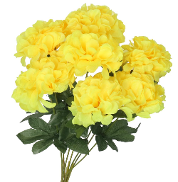 DALIA BUKIET KWIATÓW DUŻY GĘSTY SZTUCZNE KWIATY 44CM na Arena.pl