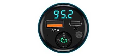 Transmiter FM Bluetooth Navitel BHF05 MAX zestaw głośnomówiący, USB-A USB-C na Arena.pl