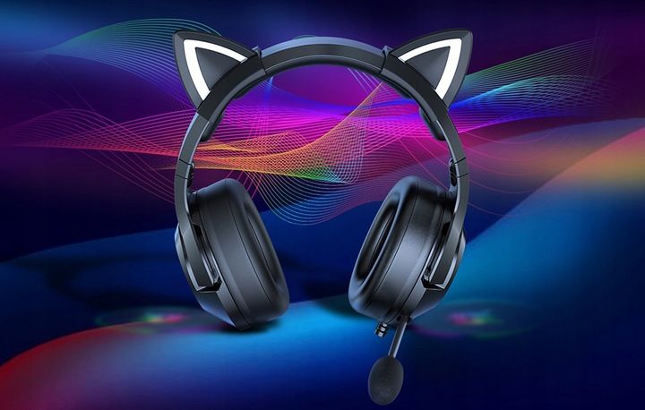 ONIKUMA K9 SŁUCHAWKI GAMINGOWE PRZEWODOWE NAUSZNE Z MIKROFONEM USB + 3.5MM zdjęcie 3