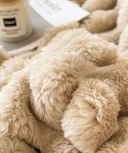 MIĘKKI KOC NARZUTA NA ŁÓŹKO CIEPŁY 230X220 BEŻOWY na Arena.pl