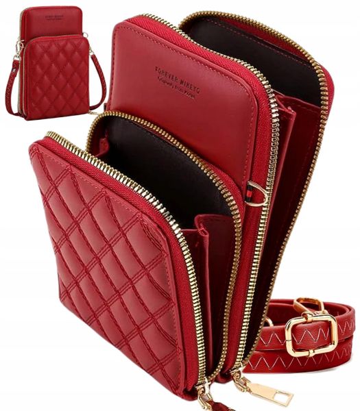 Listonoszka Torebka Kopertówka Na Telefon Portfel zdjęcie 4