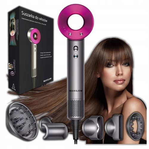 Suszarka Do Włosów Z DYFUZOREM Jonizacją Prezent Cicha Końcówki 5w1 na Arena.pl