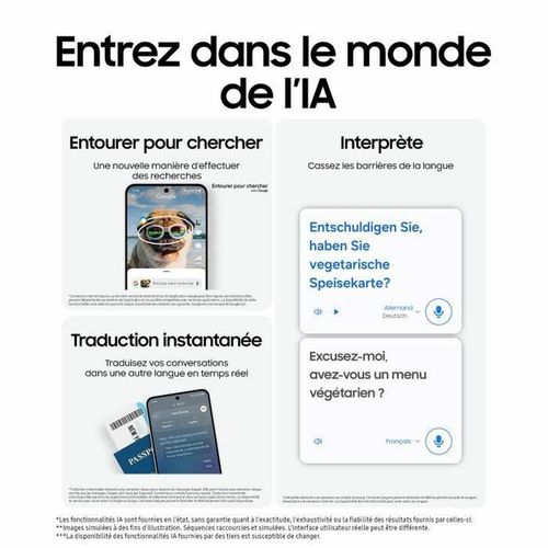 Smartfony Samsung Galaxy S24 FE 5G 6,7" 8 GB RAM 128 GB Szary na Arena.pl