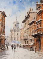 Plakat 13x18cm Urok Starych Miast