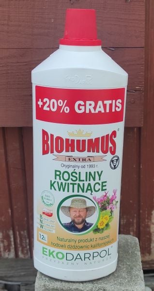 Biohumus extra rośliny kwitnące 1 l Ekodarpol zdjęcie 1