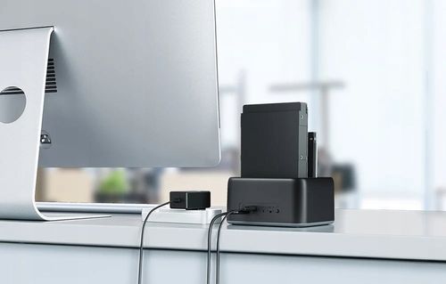 Orico Stacja Dokująca Dysków HDD SSD 2,5 3,5 5Gbps USB-C USB-C/A Klonowanie na Arena.pl