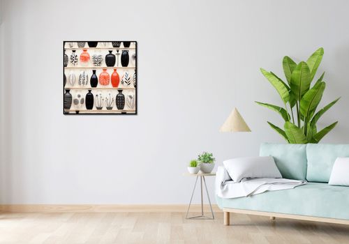 Plakat 70x70cm Gliniana Harmonia na Arena.pl