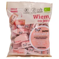 Krówki Bezmleczne o Smaku Toffi Bezglutenowe Super Krówka BIO 150g