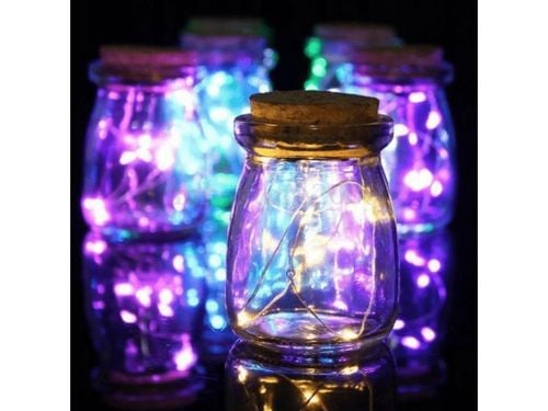 Lampki druciki choinkowe 100 led na baterie diody na Arena.pl