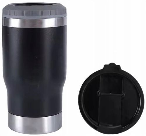 Kubek termiczny do picia kawy herbaty czarny 420ml na Arena.pl