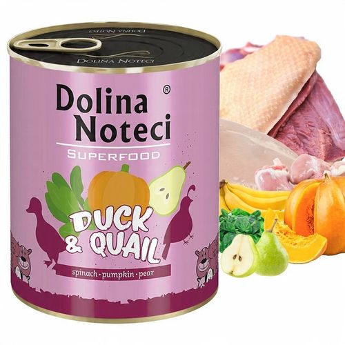 DOLINA NOTECI SUPERFOOD Karma mokra dla psa MIX Smaków 10 x 800g bezzbożowa na Arena.pl