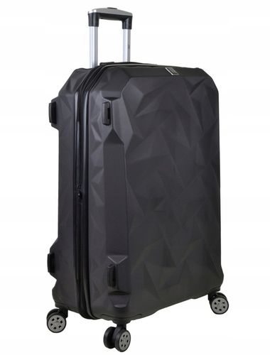 DUŻA WALIZKA SUNBAG - MODEL CRYSTAL Z POSZERZENIEM pojemność 80 LITRÓW na Arena.pl