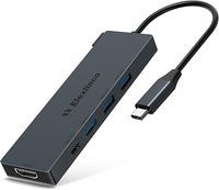 Adapter stacja dokująca 5 w 1 Type-C z HDMI 4K 3 porty USB 3.0