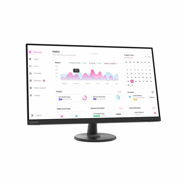 Monitor Lenovo 66FCGAC2EU Full HD 31,5" zdjęcie 1