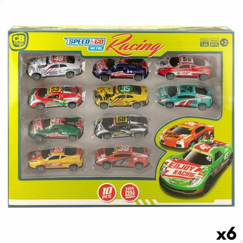 Zestaw Samochodów Speed & Go 8 x 2,2 x 3,6 cm (6 Sztuk) na Arena.pl