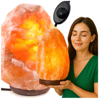 Lampa solna 9-12 kg naturalna jonizator oczyszczacz himalajska do pokoju