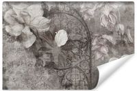 Fototapeta Do Sypialni Ornamenty Abstrakcyjne Kwiaty MAGNOLIE 180cm x 120cm