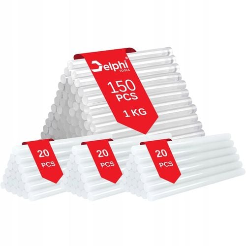 PISTOLET DO KLEJU NA GORĄCO DO KLEJENIA KLEJARKA 100W 210x WKŁADY 7mm na Arena.pl