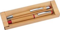 Zestaw piśmienniczy bambusowy