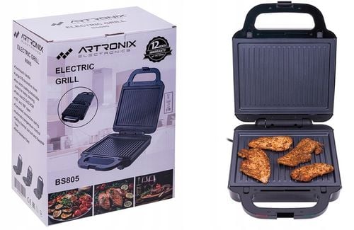 OPIEKACZ GOFROWNICA TOSTER DO KANAPEK GRILL WYMIENNE WKŁADY 3w1 MOC na Arena.pl