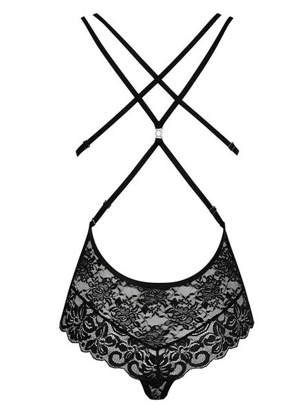 Zmysłowe Koronkowe Body - Obsessive 860-TED-1 S/M zdjęcie 4