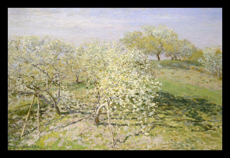 Plakat 30x20cm Spring, Monet Vintage do Salonu zdjęcie 2