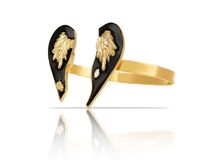 bransoletka ze skrzydłami w sercu z kolekcji angel (b23/zwe/98/2au)