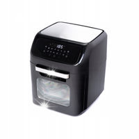 FRYTKOWNICA BEZTŁUSZCZOWA AirFryer HUSLOG 12L 1800W LED 12 PROGRAMÓW ROŻEN