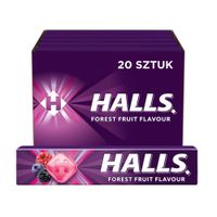 Halls Forest Fruit Flavour Cukierki 33,5 g x 20 sztuk
