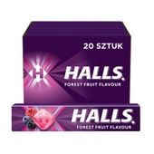 Halls Forest Fruit Flavour Cukierki 33,5 g x 20 sztuk