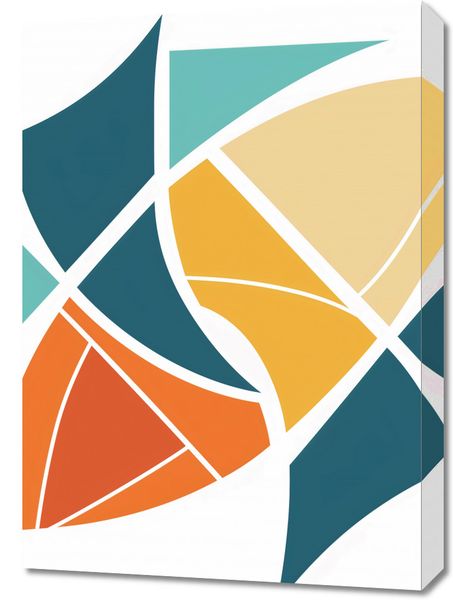 Obraz 50x70cm Geometria Wiatru zdjęcie 1