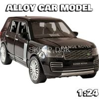 Metalowy model samochodu w skali 1:24 Range Rover SUV Czarny NAPĘD PREZENT