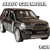 Metalowy model samochodu w skali 1:24 Range Rover SUV Czarny NAPĘD PREZENT