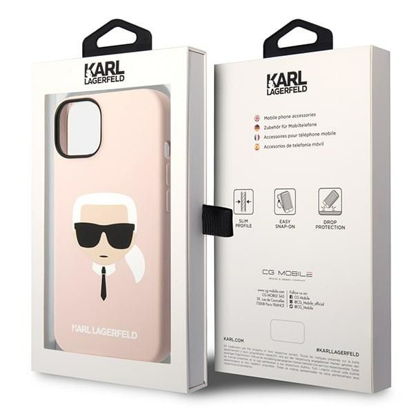 Etui Karl Lagerfeld do iPhone 15 Plus, iPhone 14 Plus, Różowy zdjęcie 8