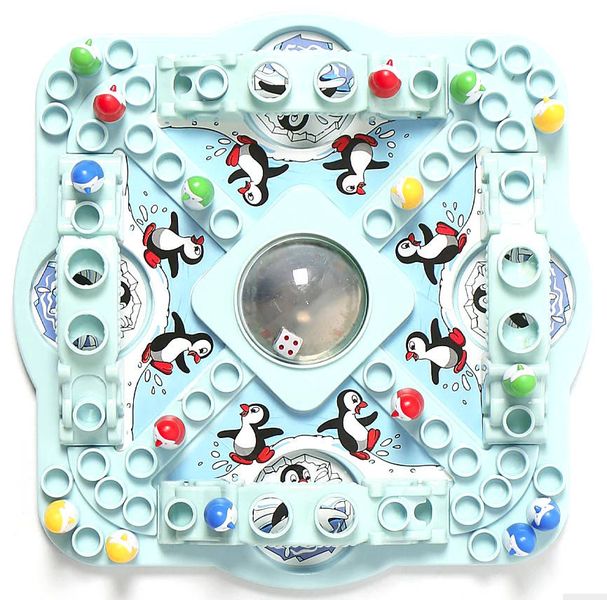 Gra planszowa wyścigi pingwinów chińczyk zdjęcie 3