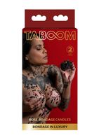 Japońska Świeca Do Masażu W Kształcie Róży! 2 Sztuki! Taboom 17177