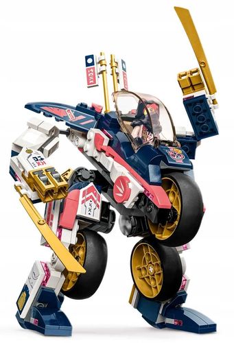 71792 - lego ninjago - mech sory zmieniający się w motocykl wyścigowy na Arena.pl