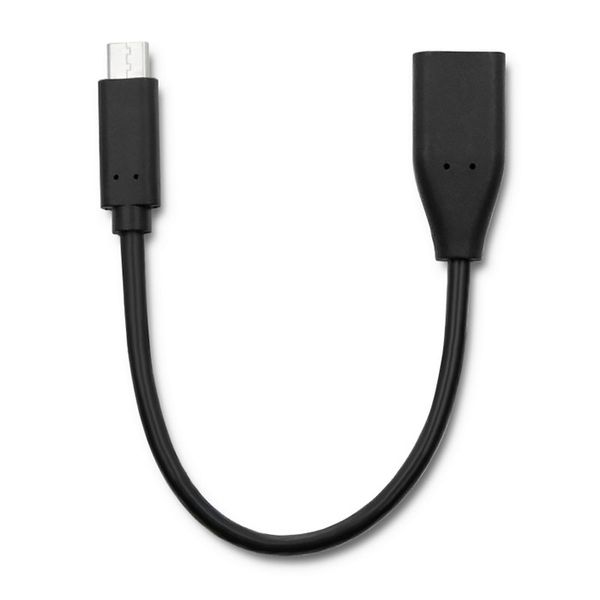 Qoltec Kabel USB 3.1 typ C męski | USB 3.0 A żeński | 0.2m zdjęcie 5