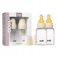 Butelki dla dziecka BIBS plastik Antykolka Bez BPA 2szt 150ml Ivory kauczuk