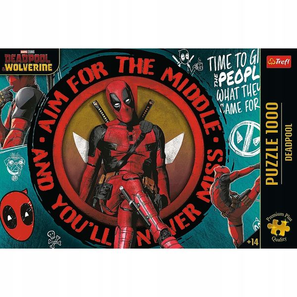 Puzzle 1000 Premium Plus Deadpool 10835 zdjęcie 3