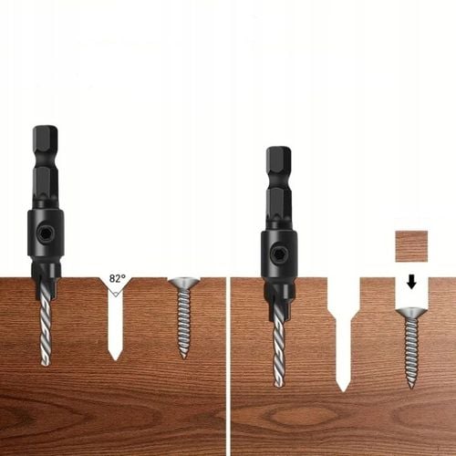 Wiertła do konfirmatów Wysoka Jakość M2 6el konfirmatu drewna zestaw na Arena.pl