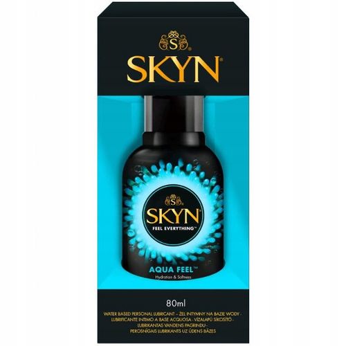 Żel intymny SKYN AQUA FEEL Aloes + Wit. E 80ml na bazie wody nawilżający na Arena.pl