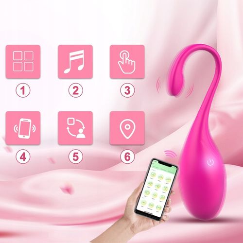 WIBRUJĄCE JAJKO STYMULUJĄCE STEROWANE APLIKACJĄ na Arena.pl