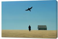 Obraz 100x70cm Samotny i Wolny