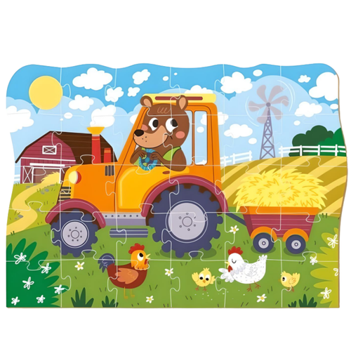 Puzzle Profesje 30 Elementów Farmer Teddy Dodo 300371 na Arena.pl