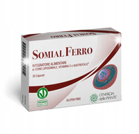 Somial Ferro - żelazo liposomalne, witamina C i kapsułki Quatrefolic