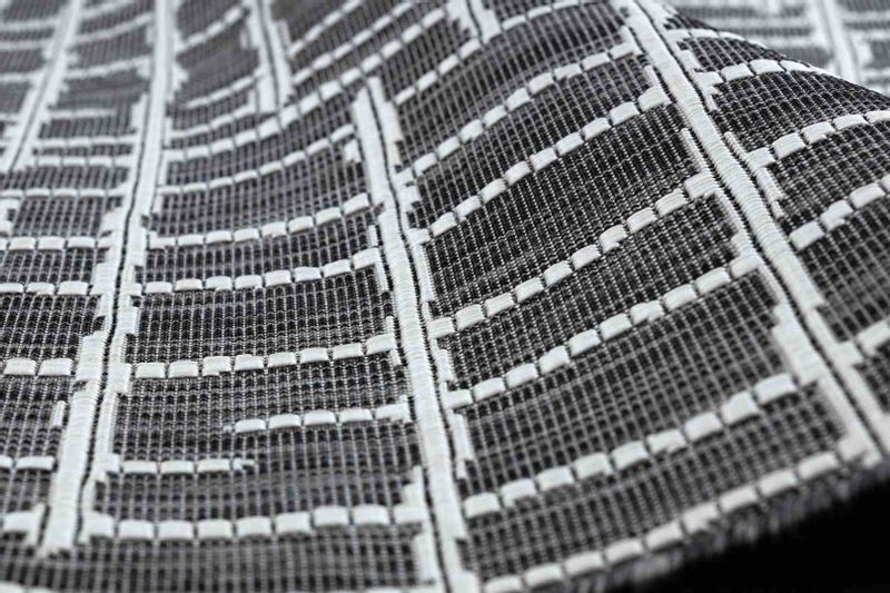 RUG/LU/VINEA/LINES/BLACK+CREAM/80x150 zdjęcie 7