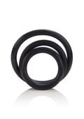 rubber ring   3 piece set black