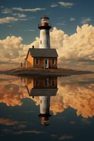 Plakat 20x30cm Morskie Odbicie