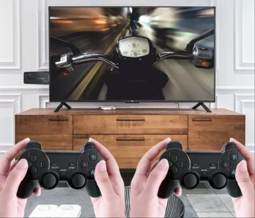 KONSOLA RETRO TV GRA TELEWIZYJNA EMULATOR BEZPRZEWODOWE PADY na Arena.pl